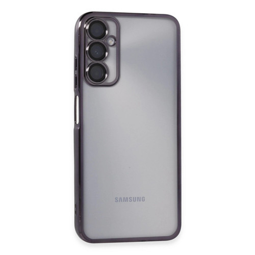 Samsung Galaxy A05s Kılıf Razer Lensli Silikon - Mor
