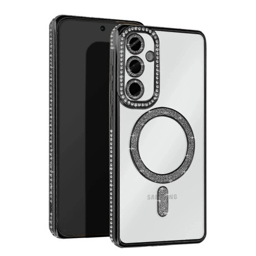 Samsung Galaxy A26 Joke Simli Magneticsafe Kılıf - Siyah