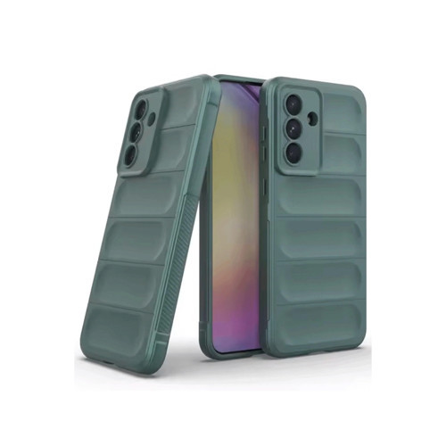 Samsung Galaxy A26 Kılıf Optimum Silikon - Koyu Yeşil