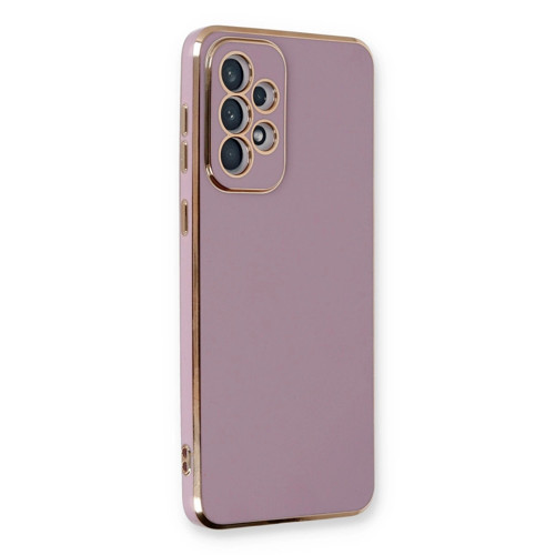Samsung Galaxy A33 5g Kılıf Volet Silikon - Mor