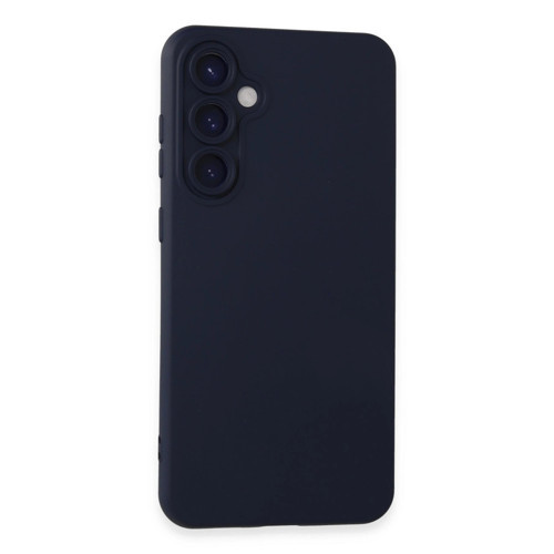 Samsung Galaxy S24 Kılıf Nano İçi Kadife Silikon - Lacivert