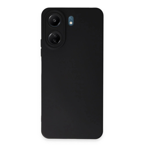 Xiaomi Redmi 13c Kılıf Nano İçi Kadife Silikon - Siyah