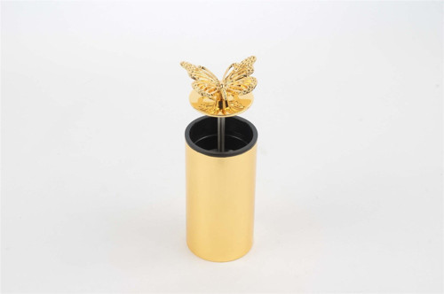 Gold Kelebek Detaylı Kürdanlık 10cm P350.118430