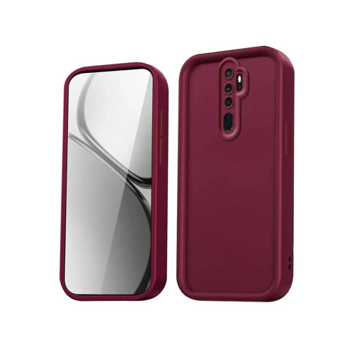Xiaomi Redmi Note 8 Pro Kılıf Viera Silikon - Bordo