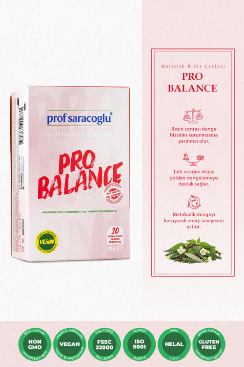 Pro-balance Bitki Çayı 20'li Karışık Holistik Bitki Çayları