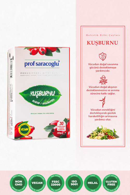 Kuşburnu Bitki Çayı 20'li