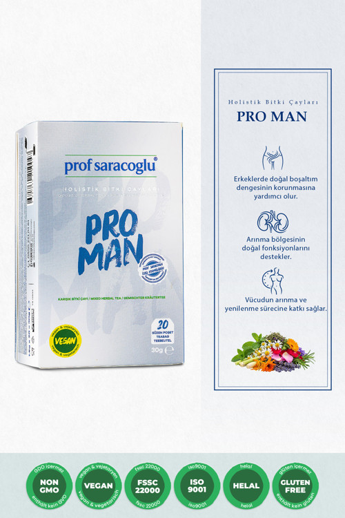 Pro Man Karışım Bitki Çayı 20'li