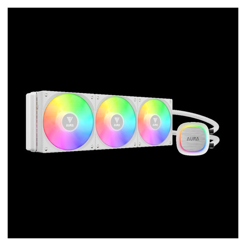 GAMDIAS AURA GL360 V2 WH White Edition 360mm RGB 3 Fanlı CPU Sıvı Soğutma(1923)