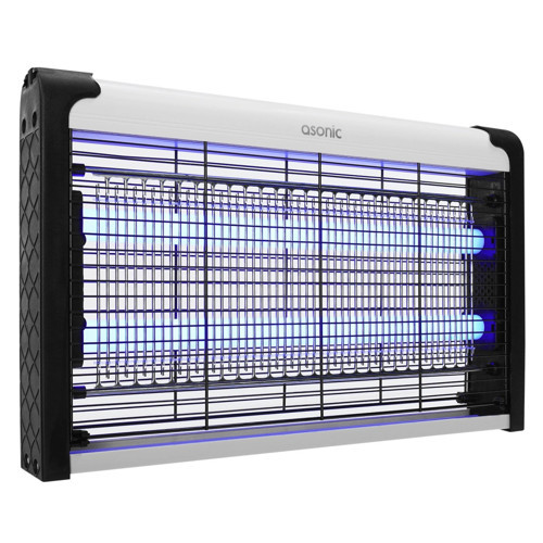 ASONIC AS-A29 Siyah 6W 2000V Masaüstü Zincir Askılı 2adet UV Mor Işıklı Siyah Kasa Sinek Öldürücü(19