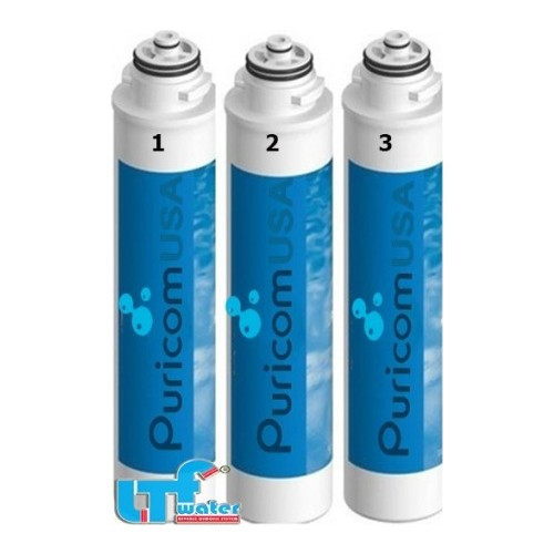 Puricom Water Life 3'lü Filtre Seti