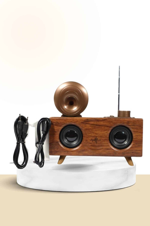 tekno Nostaljik Radyo Bluetooth Bağlantılı Şarjlı Yüksek Ses Kaliteli 2026