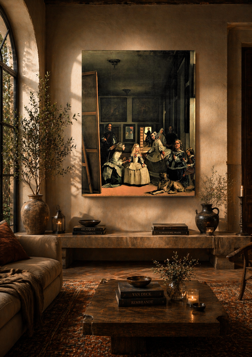 Diego Velazquez Nedimeler Las Meninas (1656) Tablo