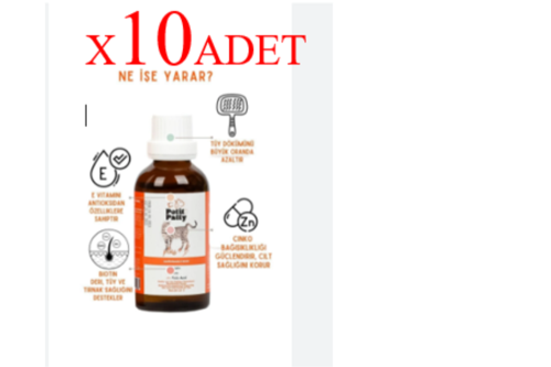 Plus B For Cats 50g Kediler Için Tüy Dökülmesi Engelleyici Tüy Sağlığı Damlası