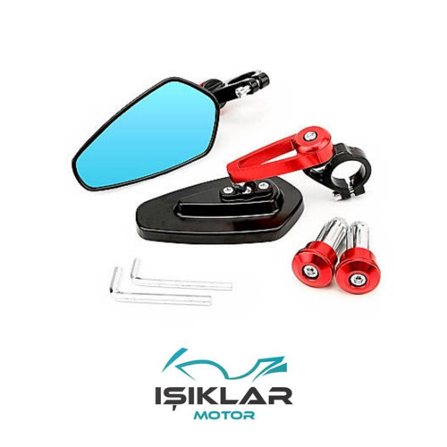 SYM GTS250 Evo Motosiklet Gidon Ayna Kırmızı GA0978