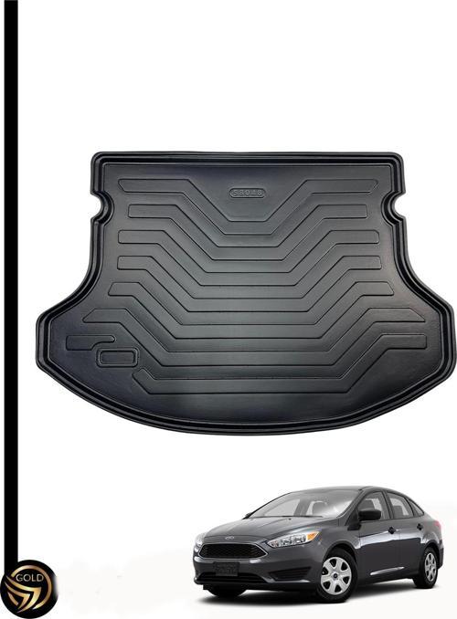 Focus  3.5 Sedan 2015-2018 3D Bagaj Havuzu Araca Özel Black Kauçuk 