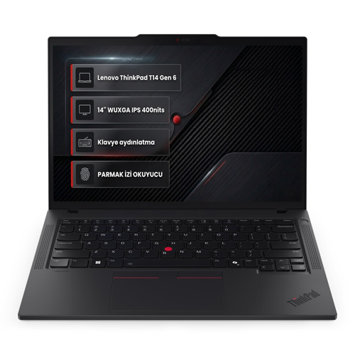 ThinkPad T14 Gen 6 Ultra 7-255U 48GB 4TB SSD 14" Windows 11 Pro Laptop 21QDS8SPTX 014