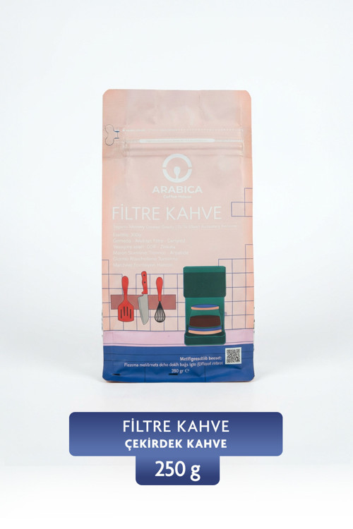 Filtre Kahve 250g Çekirdek Kahve Taze Kavrulmuş