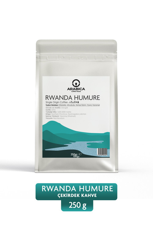 Rwanda Humure Çekirdek Kahve 250g Nitelikli Orta Kavrulmuş