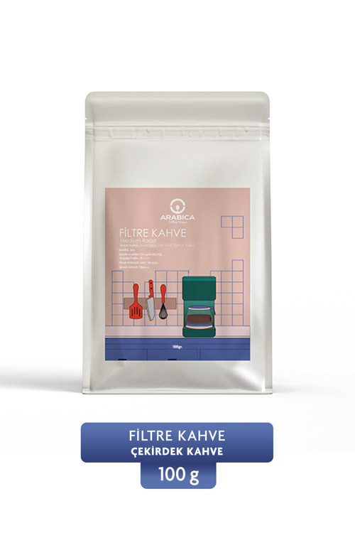 Filtre Kahve 100g– Çekirdek Kahve Taze Kavrulmuş