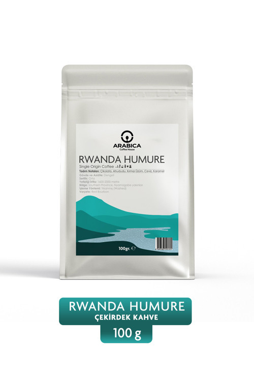 Rwanda Humure Çekirdek Kahve 100g Nitelikli Orta Kavrulmuş