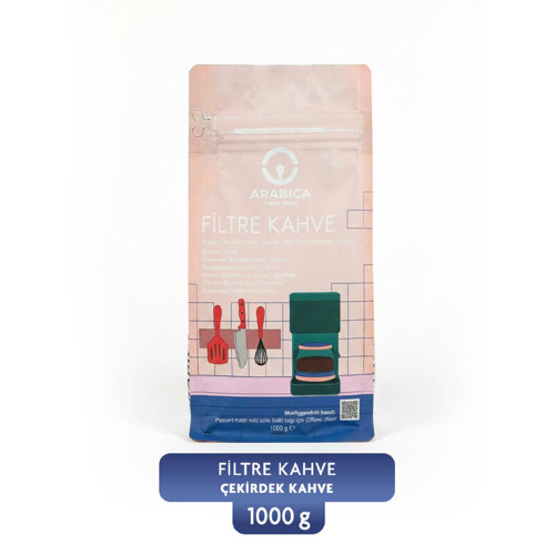 Filtre Kahve 1kg– Çekirdek Kahve Taze Kavrulmuş