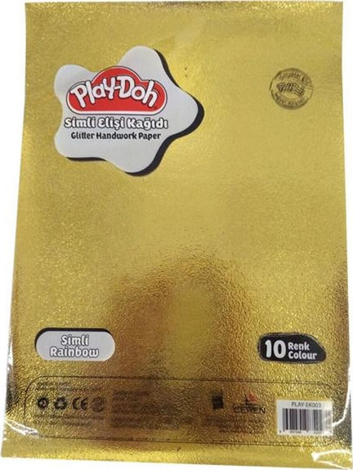 Simli Elişi Kağıdı Zarflı Karışık Model 2 (Play-Ek003)
