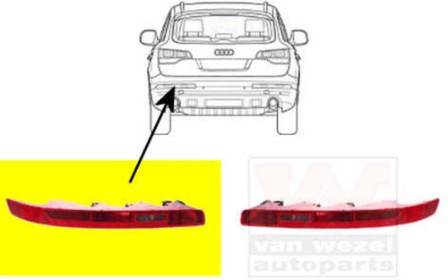 Volkswagen Q7 2007 Reflektör Arka Sol 2201453 (Oem No:4L0945095)