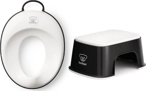 Klozet Adaptörü & Safe Step Banyo Basamağı / Black White