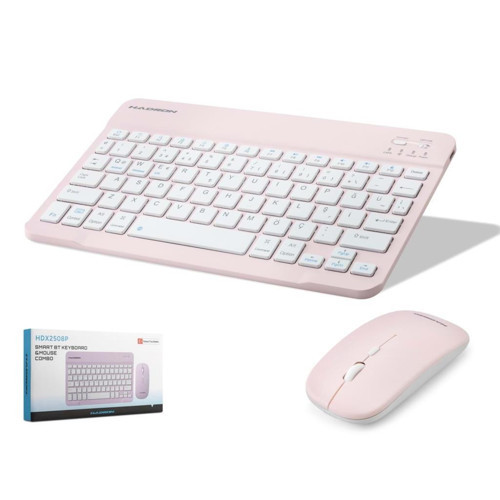 HDX2508P Kablosuz Bluetooth Smart Klavye Mouse Seti Şarjlı