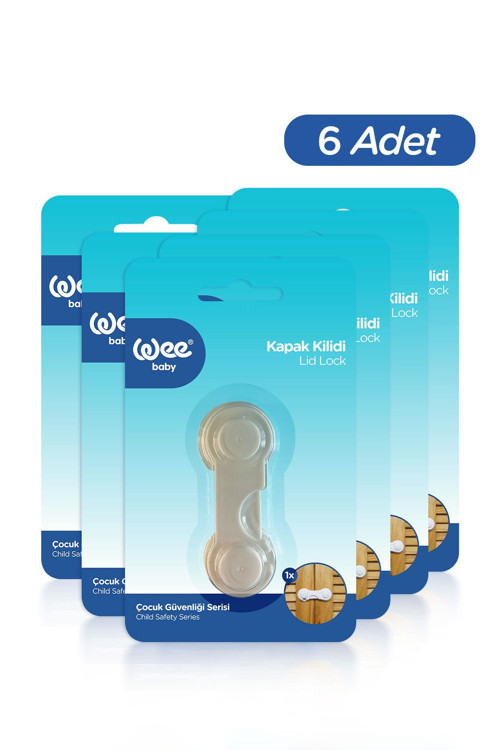 Dolap Kapak Kilidi – Bebek Çocuk Güvenlik Kilidi (6 Adet)