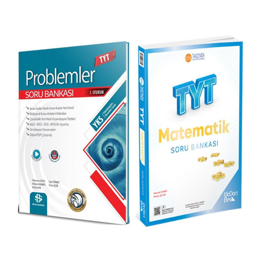 Üç Dört Beş TYT Matematik ve Bilgi Sarmal Problemler Soru Bankası 2 Kitap Set