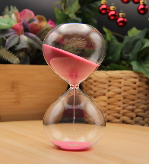 Cam Kum Saati 15 Dakika Pembe