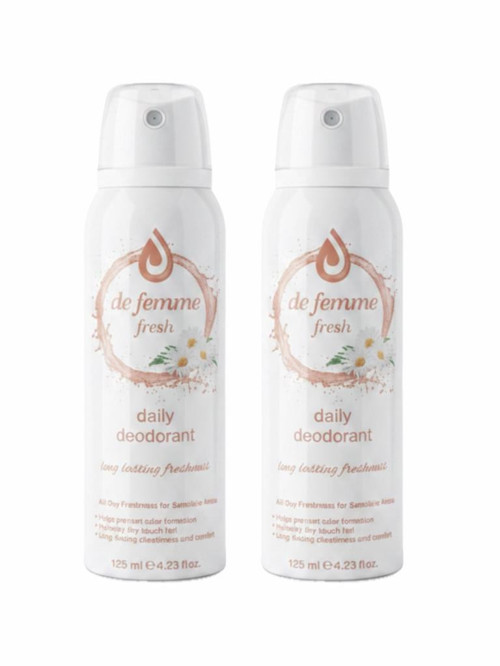2 Adet Fresh Daily İntim Deodorant 125 Ml