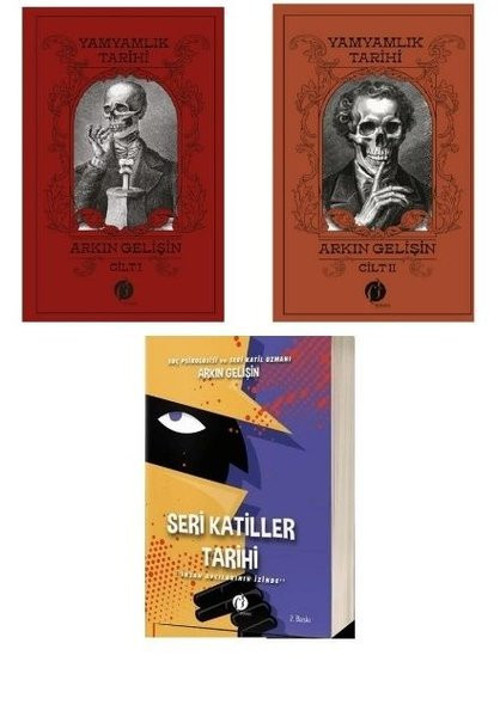 Yamyamlık Tarihi Cilt 1&2 - Seri Katiller Tarihi Seti - 3 Kitap Takım