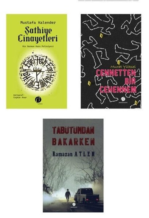 Şathiye Cinayetleri - Cennetten Bir Cehennem - Tabutumdan Bakarken Polisiye Gerilim Seti - 3 Kitap T