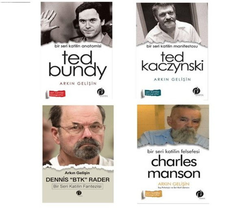Seri Katiller Biyografi Seti - 4 Kitap Takım