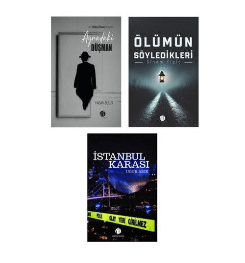 Aynadaki Düşman - Ölümün Söyledikleri - İstanbul Karası Polisiye Gerilim Seti - 3 Kitap Takım