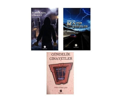Fabrikada Cinayet - Kayıp Cesetler - Gündelik Cinayetler Polisiye Gerilim Seti - 3 Kitap Takım