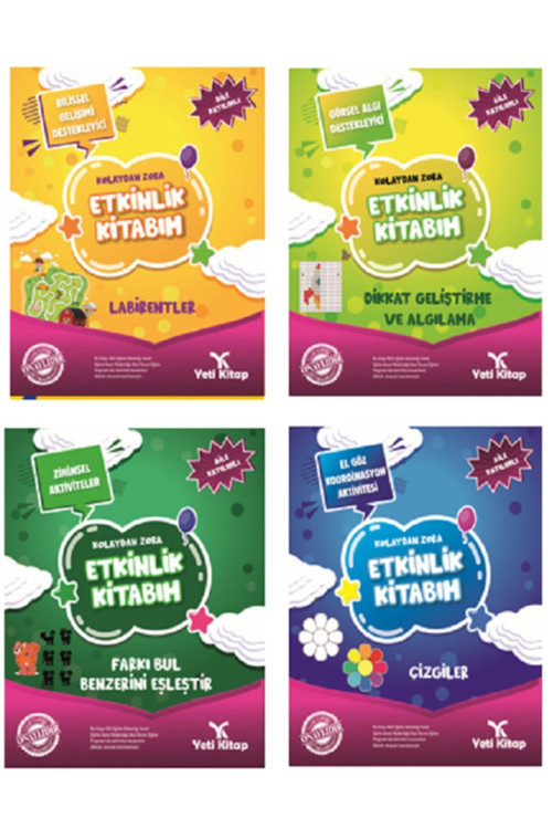 İlk Adım 2-4 Yaş Dikkat Ve Zeka Geliştirme Setim