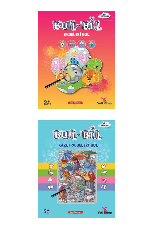 2 - 5 Yaş Bul - Bil Gizli Objeleri Bul Hidden Pictures 2 Kitap