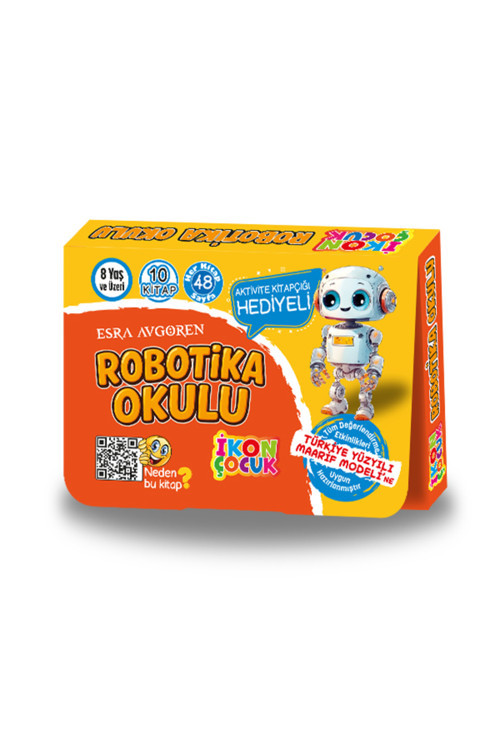 Robotika Okulu – 10 Kitaplık Macera & Bilim Seti — Maarif Modeli Uyumlu