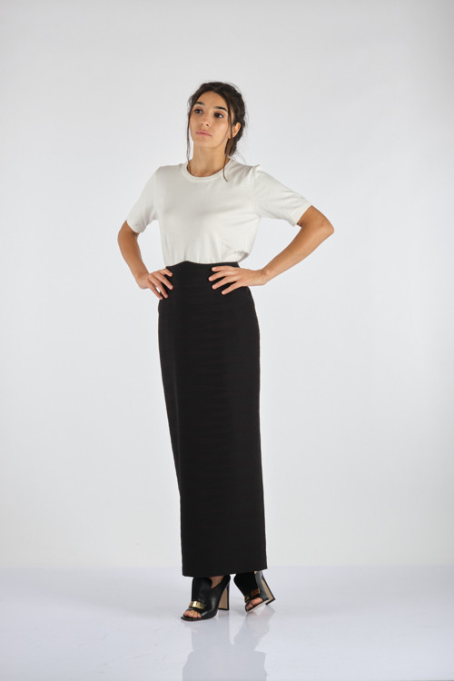 Minimalist Maxi Etek - Yüksek Bel, Günlük & Şık