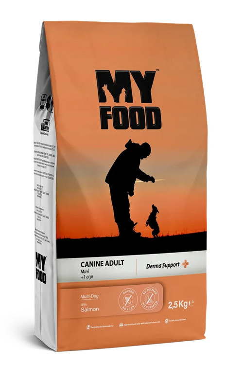 Yetişkin Köpek Maması Mini Irk Somonlu – 2.5 Kg