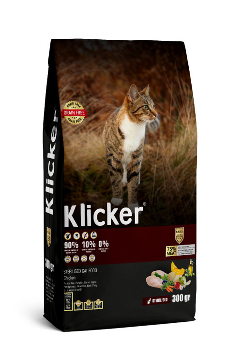 Kısırlaştırılmış Yetişkin Kedi Maması Tavuklu – 300 Gr