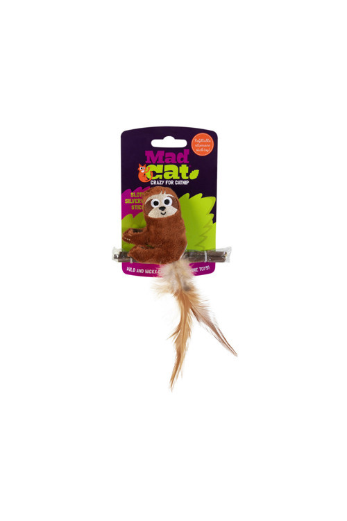 Sloth Kedi Otu Ve Matatabi Çubuklu Kedi Oyuncağı 15206