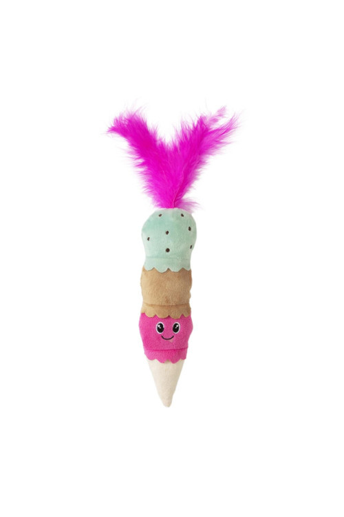 Ice Cream Kicker Matatabili Hışırtılı Kedi Oyuncağı