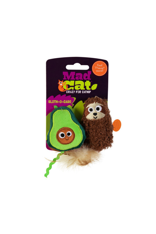 Sloth-O-Cado Kedi Otlu Ve Matatabili 2'Li Kedi Oyuncağı 15201