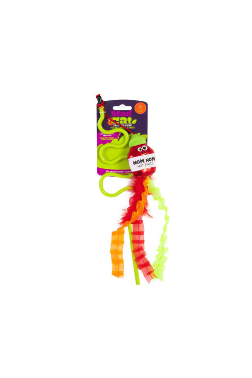 Nom Nom Kedi Otlu Ve Matatabili Oyuncaklı Kedi Oltası 16718