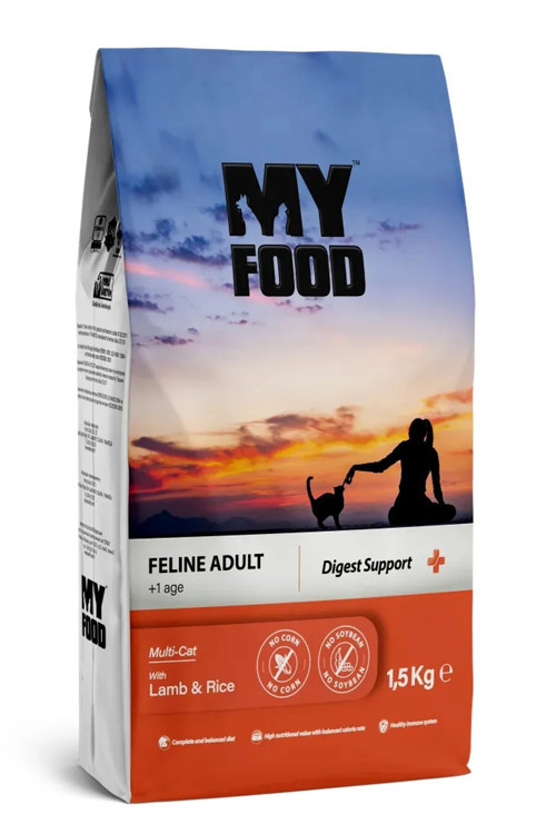 Yetişkin Kedi Maması Kuzulu – 1.5 Kg