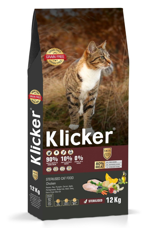 Kısırlaştırılmış Yetişkin Kedi Maması Tavuklu – 12 Kg